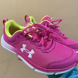 Pink Under Armor Shoes