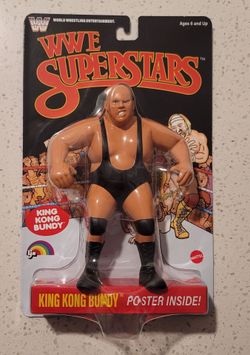 Mattel LJN WWE Superstars King Kong Bundy RARE black card 2026