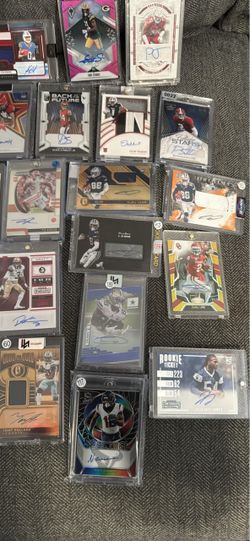 NFL,NBA,MLB Auto Trading Card Lot