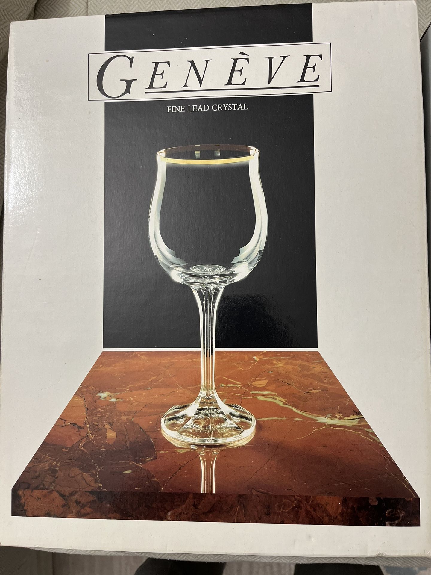 Vintage Geneva  Goblets - Set Of 6