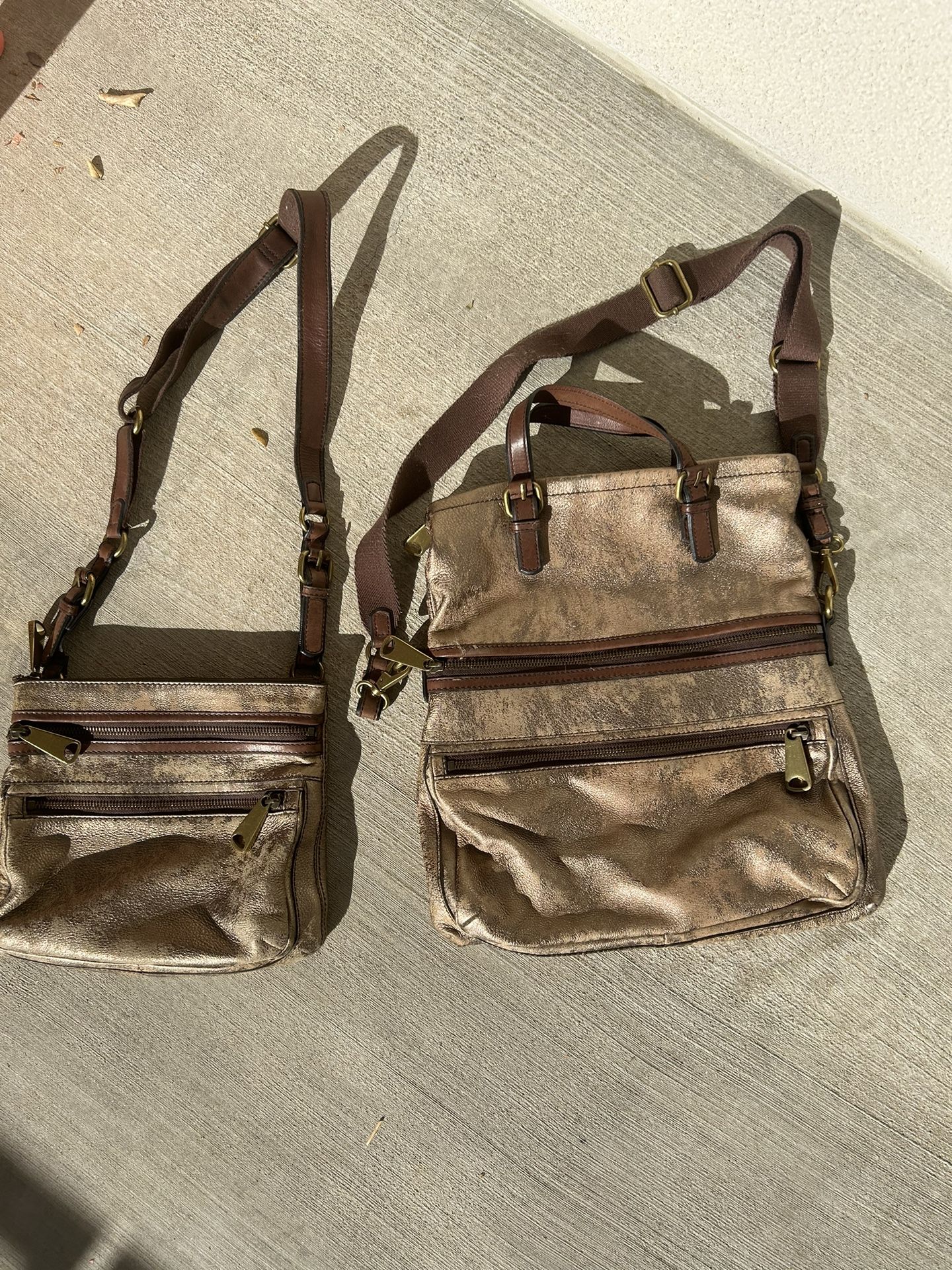 Fossil Boho Style Laptop Bag And Pocketbook