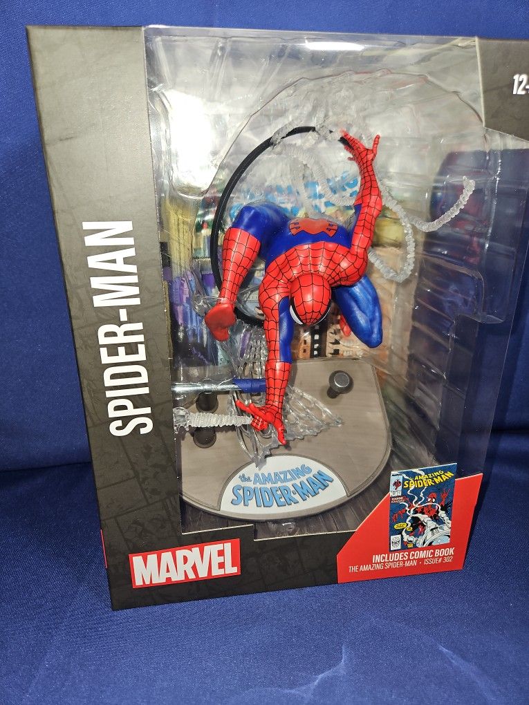 Marvel Spider Man The Amazing Spider Man #301 1:6th Scale Posed Figure!!