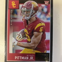 Michael Pittman Jr. Score 2020 Rookie Card Black