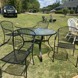 Cast Iron Patio Set 