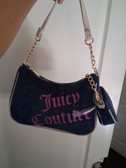 Blue Velvet Purse