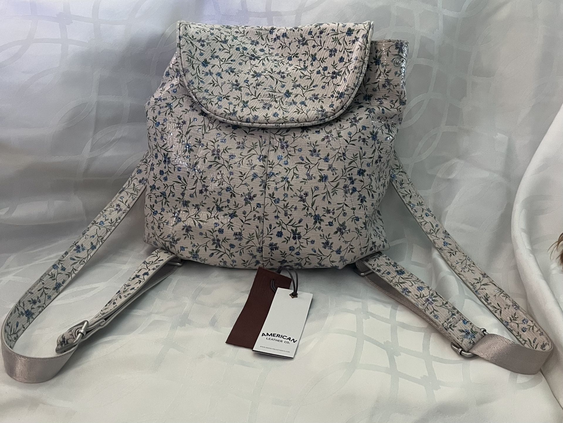 American Leather Backpack Purse