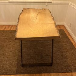 Live Edge Wood Dining Table