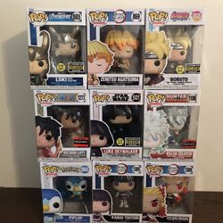 Funko Pop Lot anime bundle