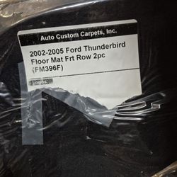 Floor Mats For 2002 To 2005 Thunderbird