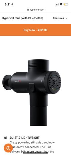 Massage Gun Hyperbole battery brand new!