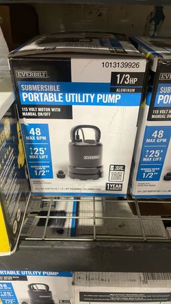 SaleSumo utility pump