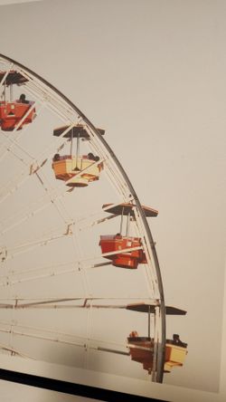 Farris wheel canvas photo