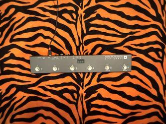 BlackStar 6 Pedal Midi Controller | Live Logic USB | Foot Guitar Pedal