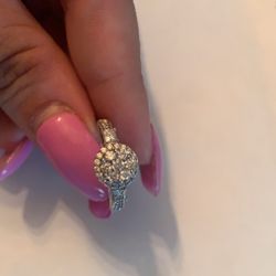 Diamond Ring White Gold 