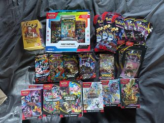 Pokemon tcg booster bundles and single packs