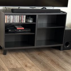 Black Tv Stand With Shelf’s 