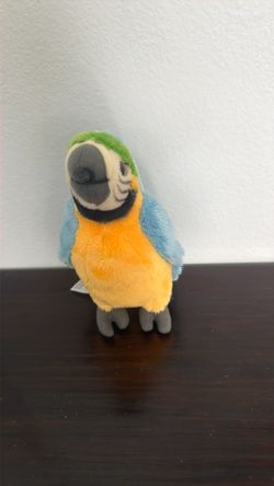 FAO Schwarz Blue and Yellow Parrot