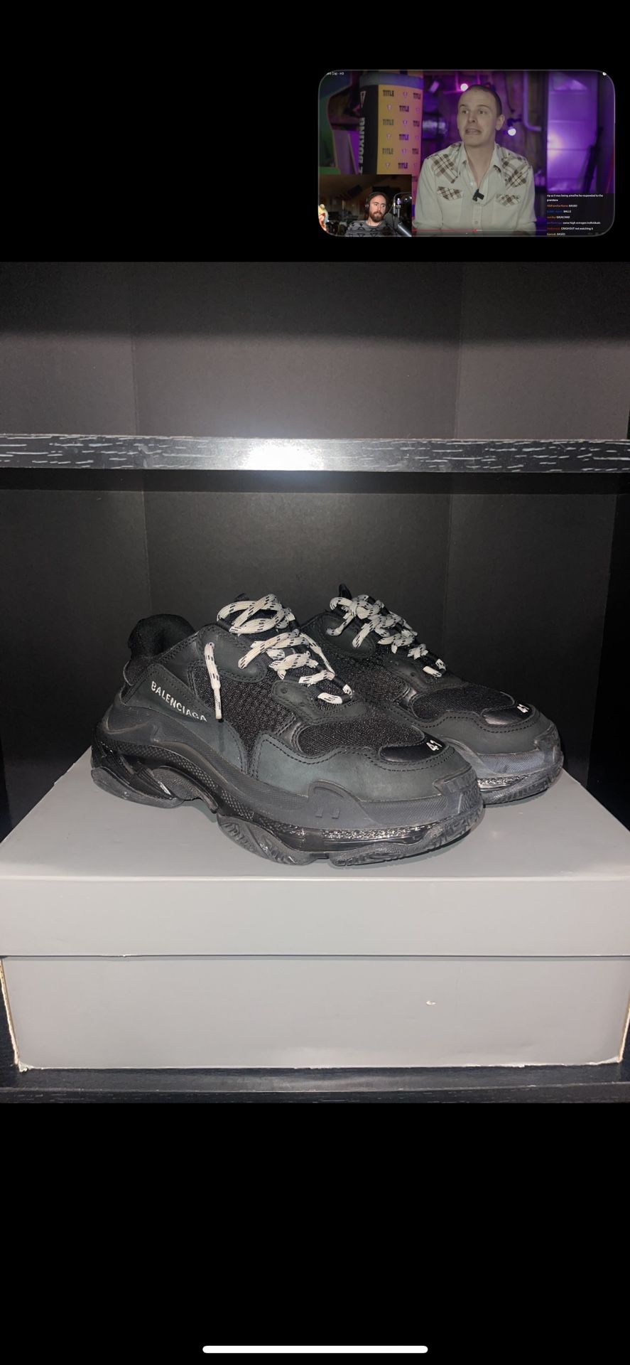Balenciaga Men's Triple S Clear Sole
