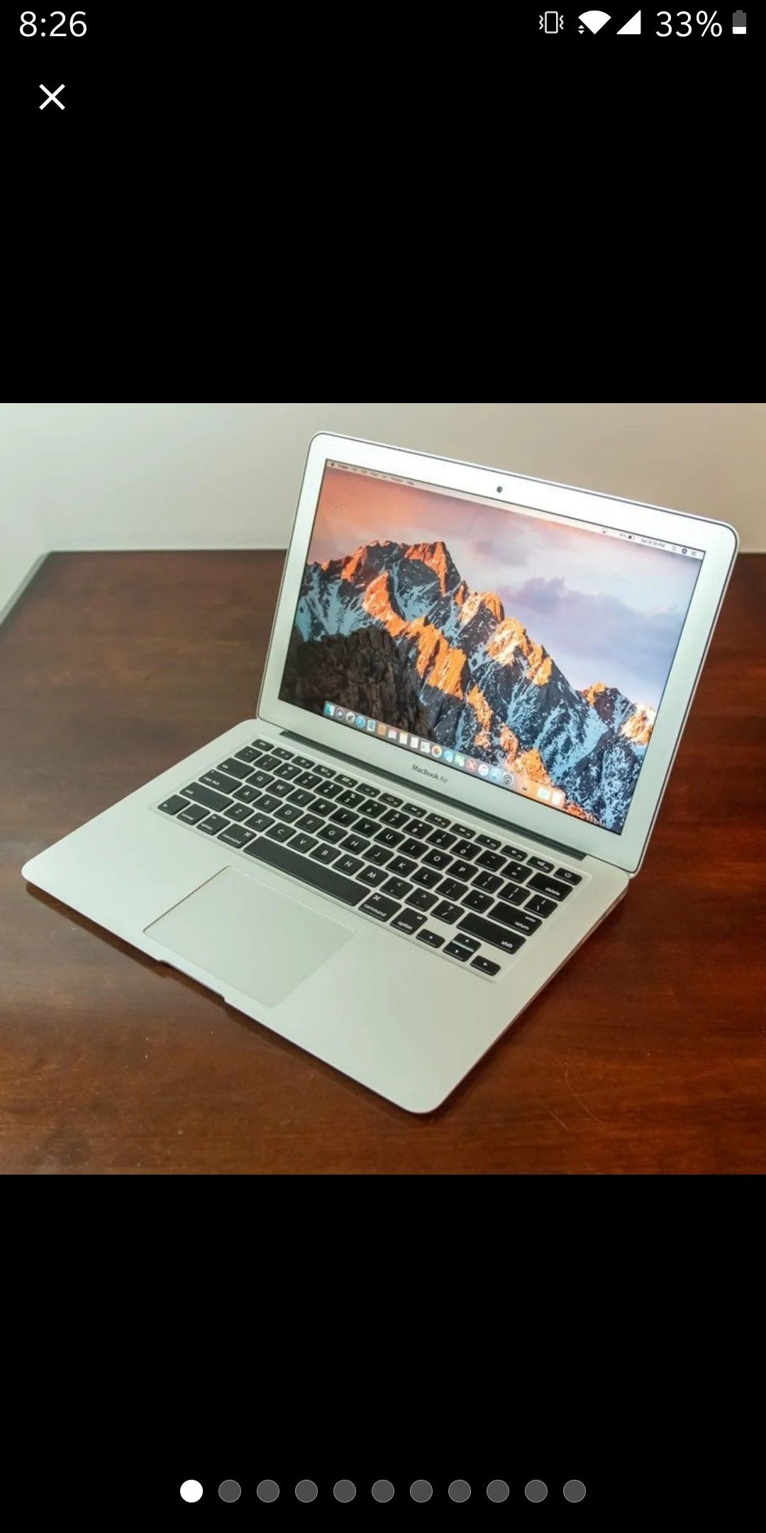 Macbook air 2015 13" i5 256gb ssd 8gb ram mint condition brand new battery