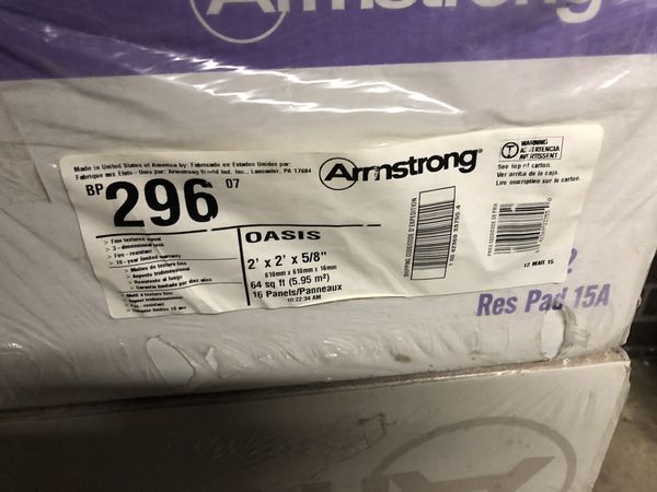 Armstrong Ceilings Common 24 In X 24 In Actual 23 704 In X