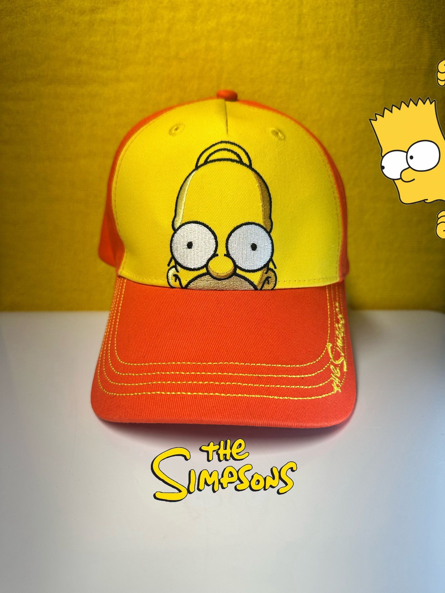 Universal Studios | Homer The Simpsons Hat-One Size Yellow/Orange