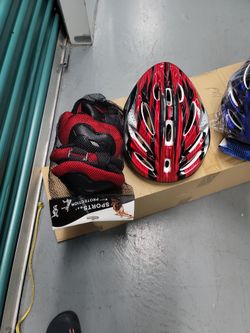 Sports Protective Gear Red Or Blue
