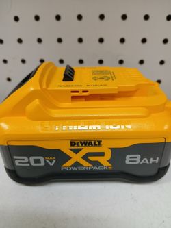 Dewalt New 8ah Battery XR