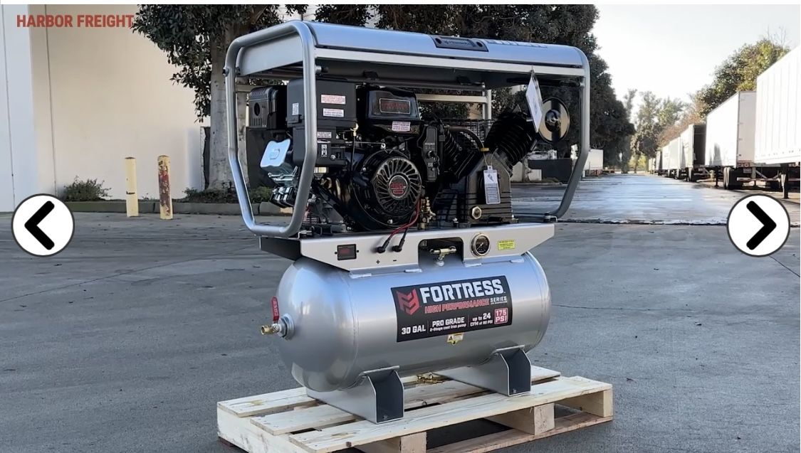 New Air Compressor In Box $1999