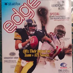StatFox Edge Ultimate Handicap Resource 2006 Football Magazine, Vintage