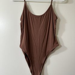 Brown Bodysuit 