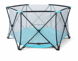 Regalo My Play Portable Play Yard - Indoor & Outdoor, Unisex, 6-Panel, Washable 48”
