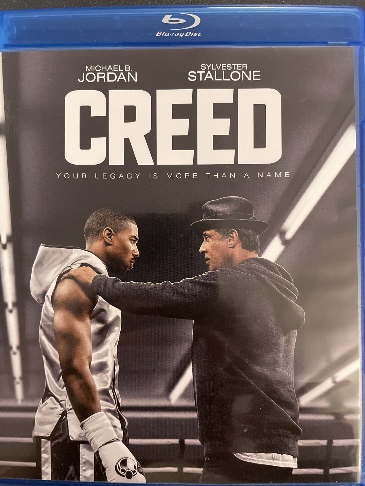 CREED (Blu-Ray + DVD + Digital-2015) Sylvester Stallone + Michael B. Jordan!
