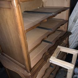 FREE DRESSERS WITH DRAWERS AND LIFT-AWAY COFFEE TABLE WITH STORAGE