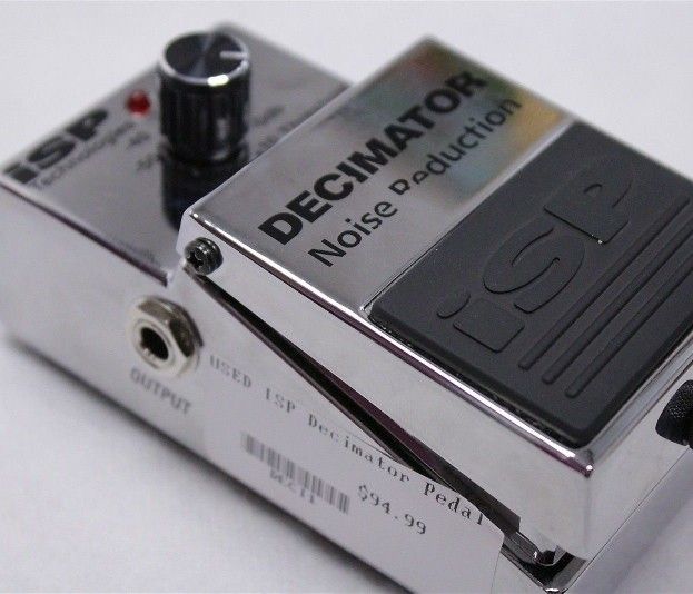 Isp Decimator Noise Gate Limiter Guitar Effect Pedal