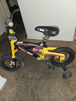 Tonka Mighty Bike with duel shocks