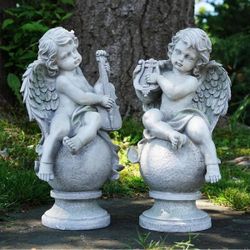 Angel Cherub Garden Statue / Prop / Decor