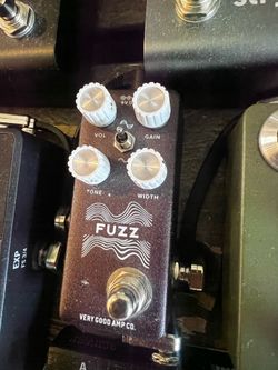 Very Good Amp Co Fuzz Pedal