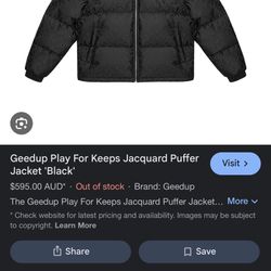 Geedup Puffer Jacket 