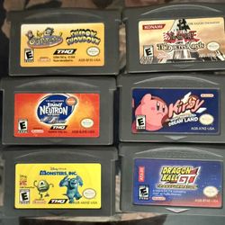 Gameboy Advance Games + SP Bag