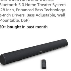 Sound Bar 3 Inch Speakers  60 Watts 