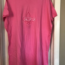 New Womens V Neck New Orleans Jazz Short  Sleeve Lounger/Dress Size XL
