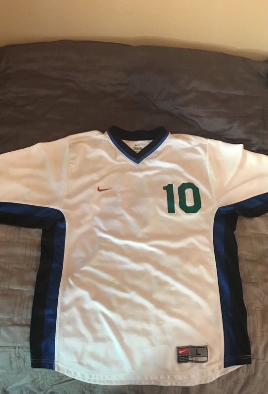 White jersey size L #10