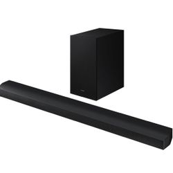SAMSUNG HW-B750D/ZA 5.1 ch Soundbar w/ Dolby Audio, Surround Sound expansion, Bass Boost, Adaptive Sound, DTS Virtual:X, Wireless Subwoofer, 2024