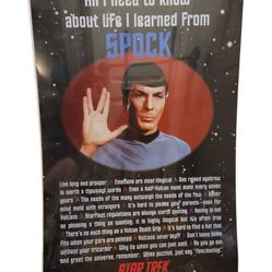 Vintage Star Trek Spock poster 1995 Litho Paramount 24" ×36"