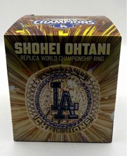 2025 Shohei Ohtani World Series ring trade