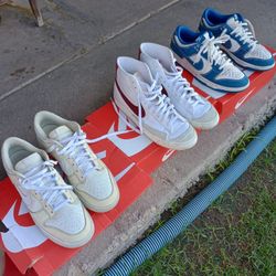 3 Pares De Tenis De Hombre #12 Y 11 Y Medio 