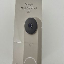 New Google Nest Doorbell Wired