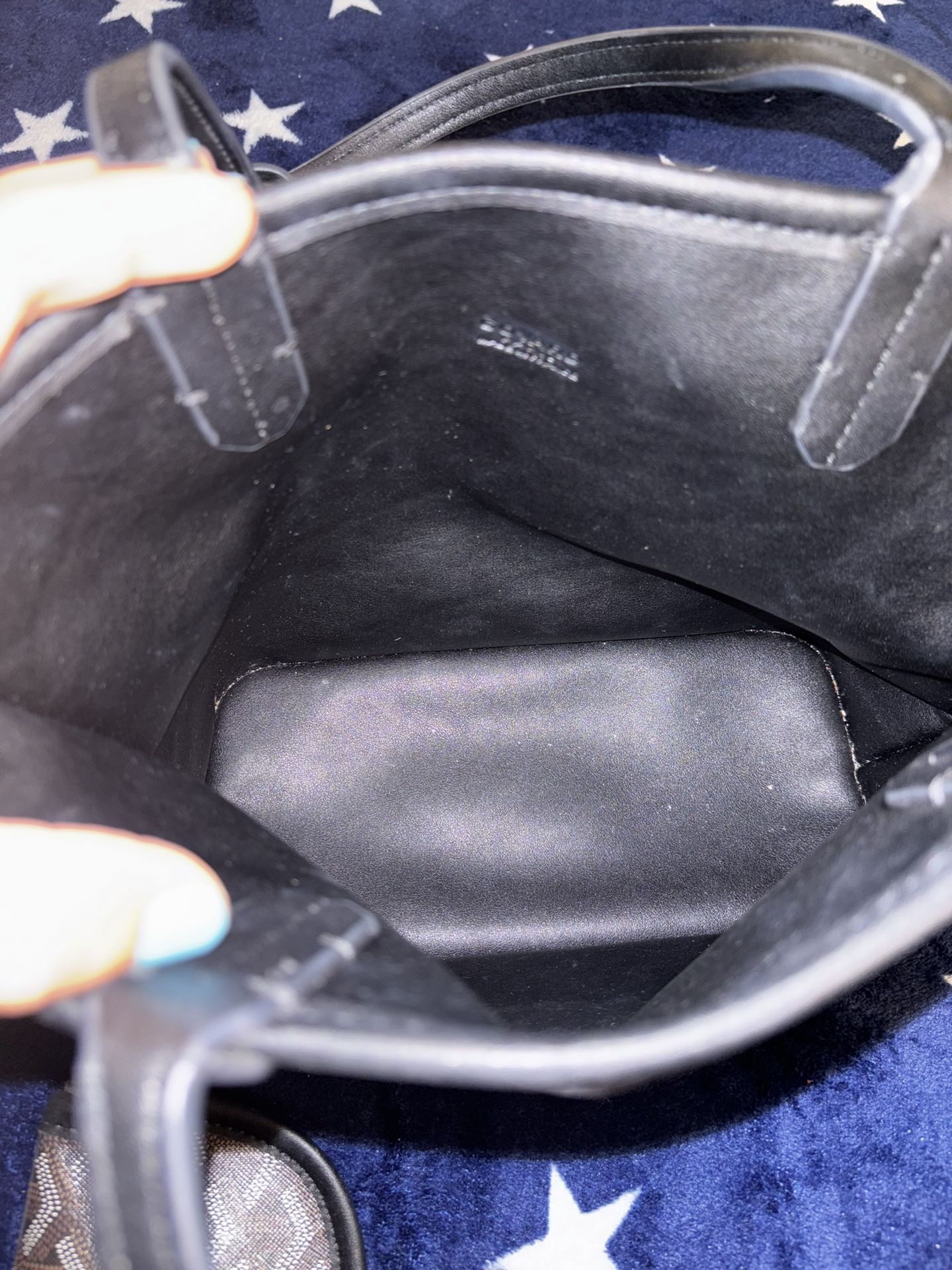 Mini Tote Bag Black