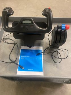 Logitech flight yolk system