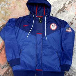Nike Team USA Tokyo 2020 Windbreaker Jacket - Medium